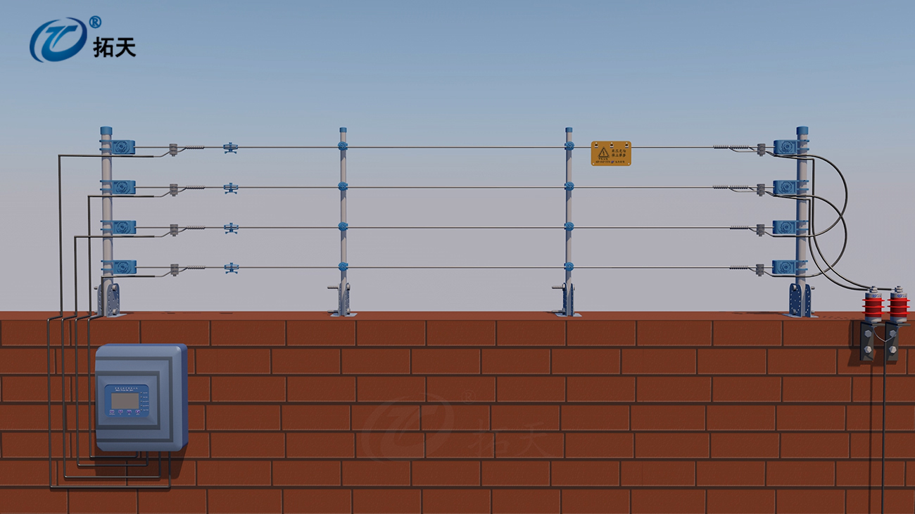 X8雙防區(qū)脈沖電子圍欄主機(jī)